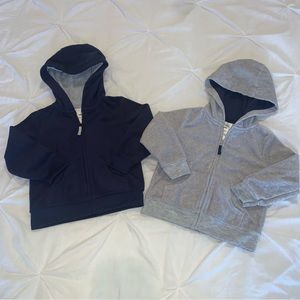 Carter’s Kids Toddler Fleece Full-Zip Hoodies Size 18M